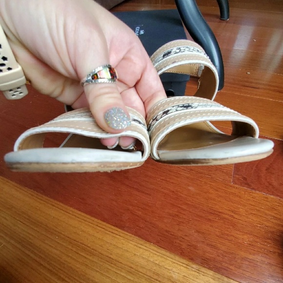 COACH "Princeston Snake" Block Heels 8.5 - Picture 8 of 8